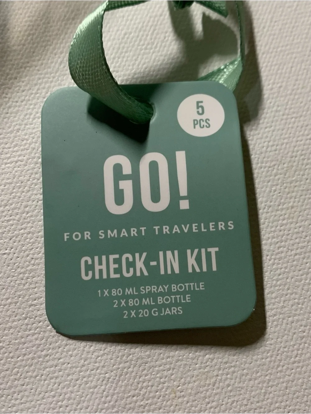 Brand new Go! Check-in Kit for smart travelers